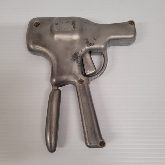 Vintage Krakall Nutcracker Stainless Mid Century Modern Ray Pistol Gun Style - Picture 2 of 5